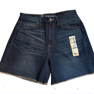 No Boundaries super High Rise Blue Jean Shorts  11